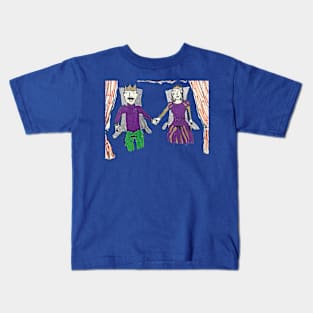 King and Queen of the prom Kids T-Shirt